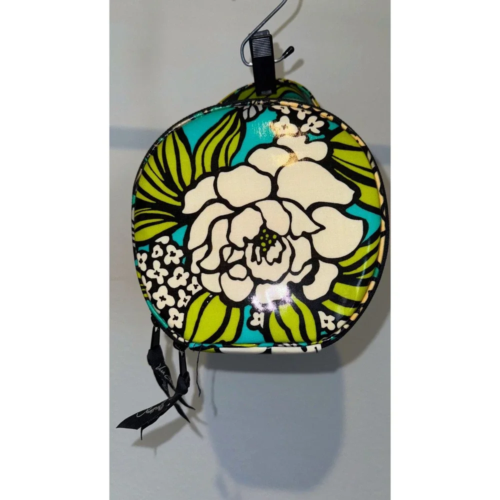 Vera Bradley Cosmetic Bag Makeup Island Bloom Floral Retired Travel